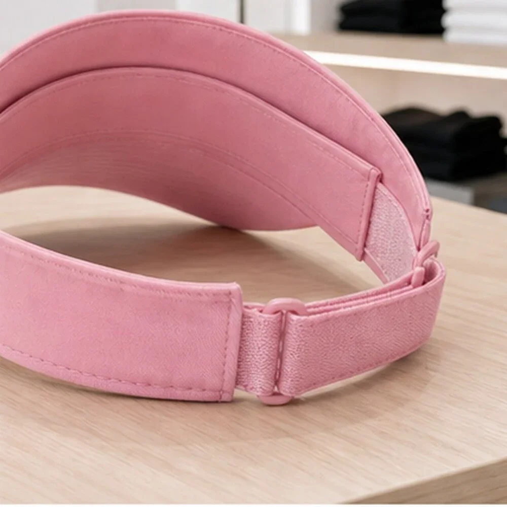 ALO Yoga Pink Golf Open Top Visor Hat NWT